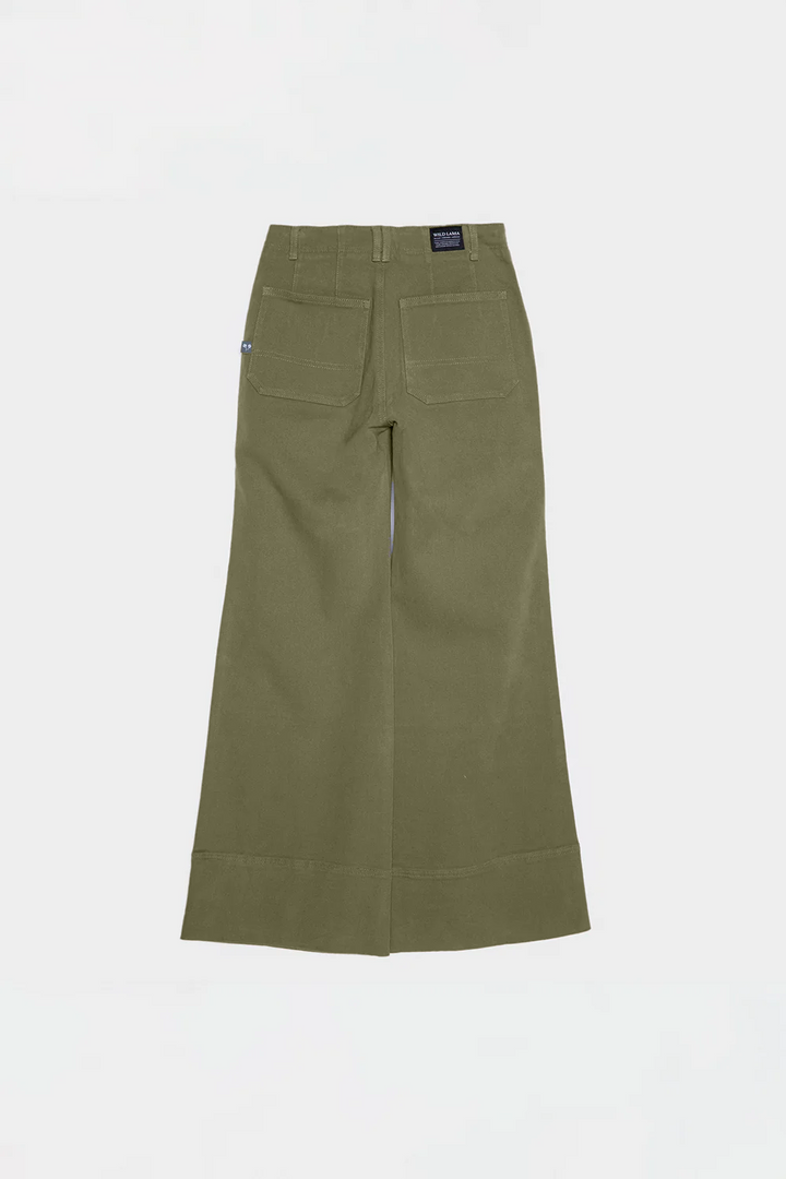 Pantalón Tamarugo Orgánico Verde Mujer