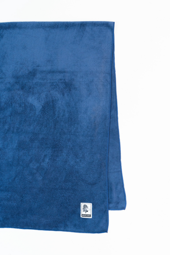 Toalla Lago Reciclada Azul