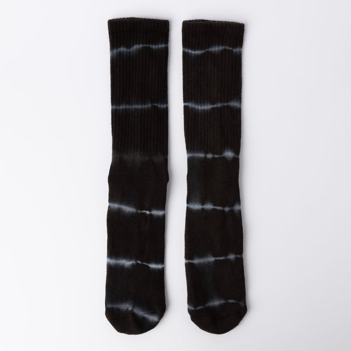 Calcetín Rayas Tie Dye Negro Hombre (40 a 44)