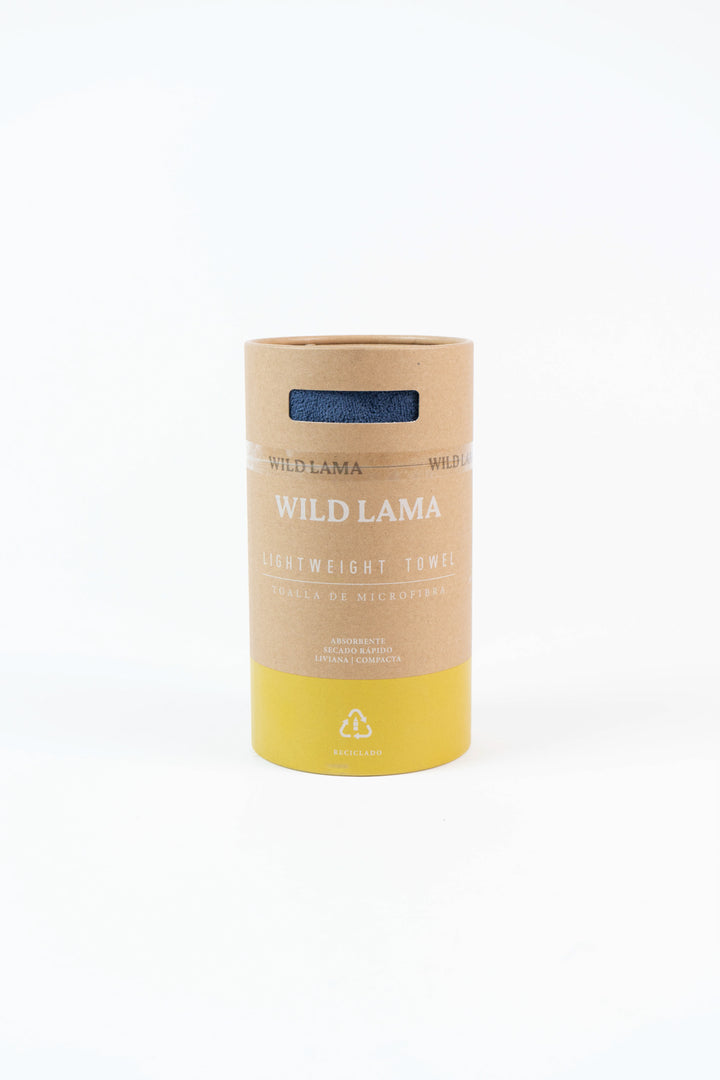 Toalla Lago Reciclada Azul