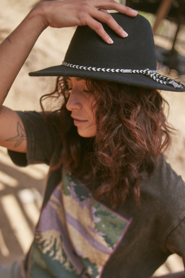 Sombrero Lana Coachella Negro | Wild Lama