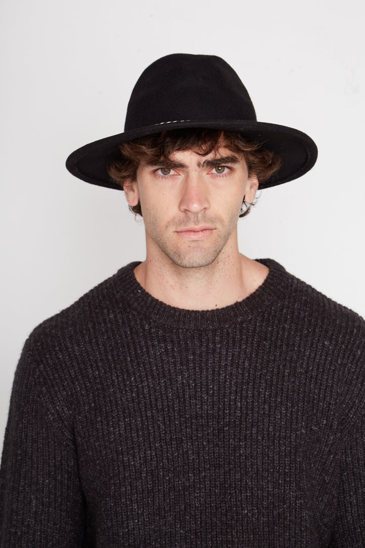 Sombrero Lana Coachella Negro | Wild Lama