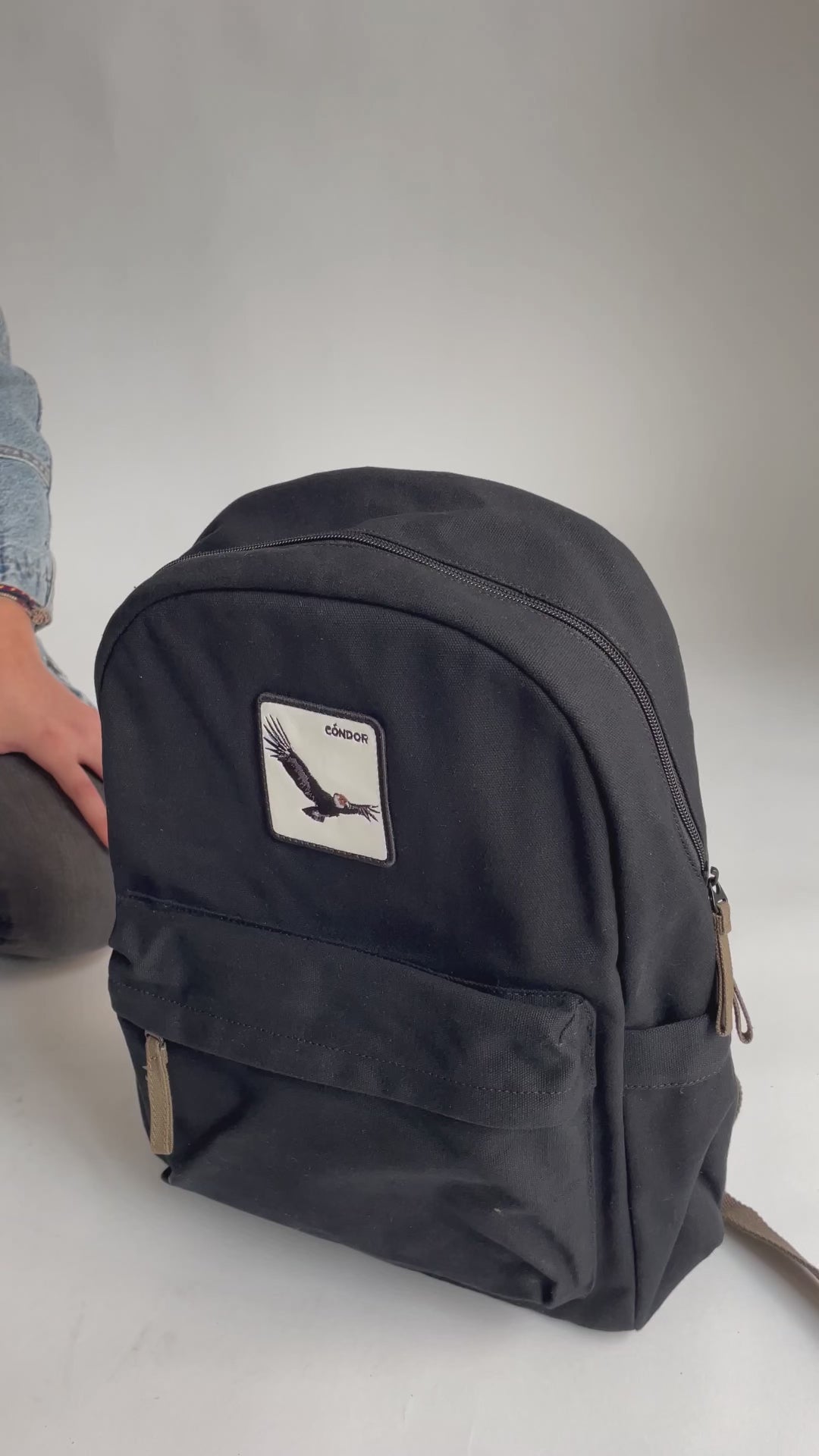 Mochila Ganiz Algodón Orgánico Beige
