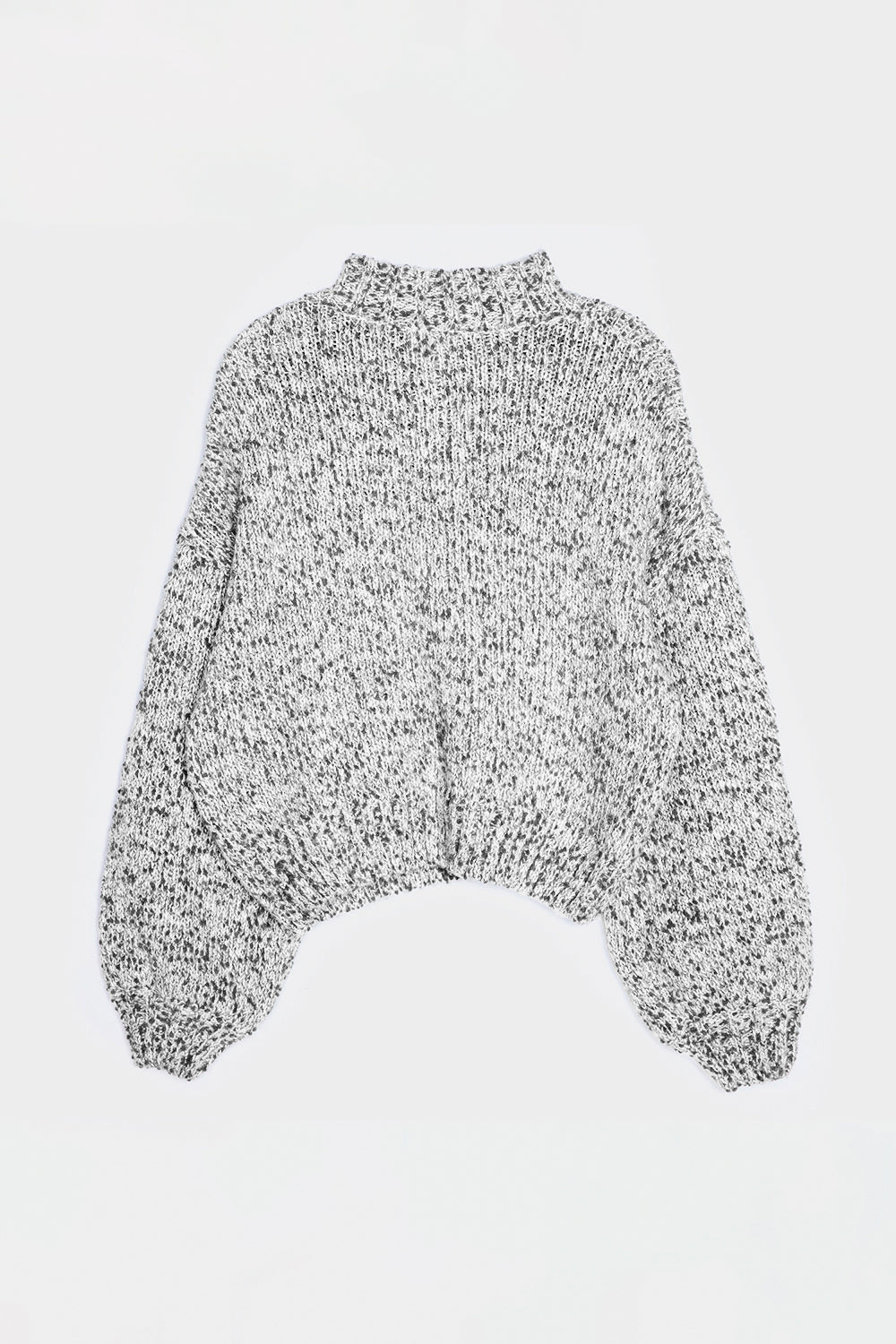 Sweater Maiten Orgánico Negro Mujer