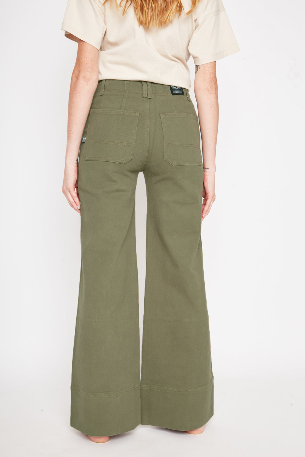 Pantalón Tamarugo Orgánico Verde Mujer