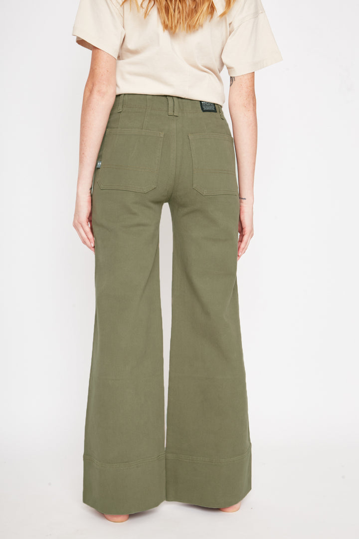 Pantalón Tamarugo Orgánico Verde Mujer