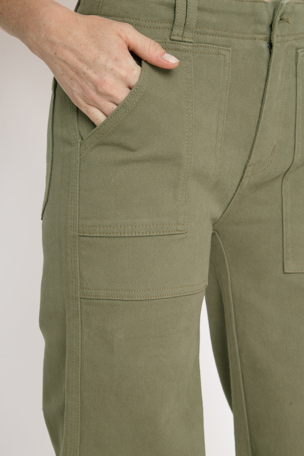 Pantalón Tamarugo Orgánico Verde Mujer