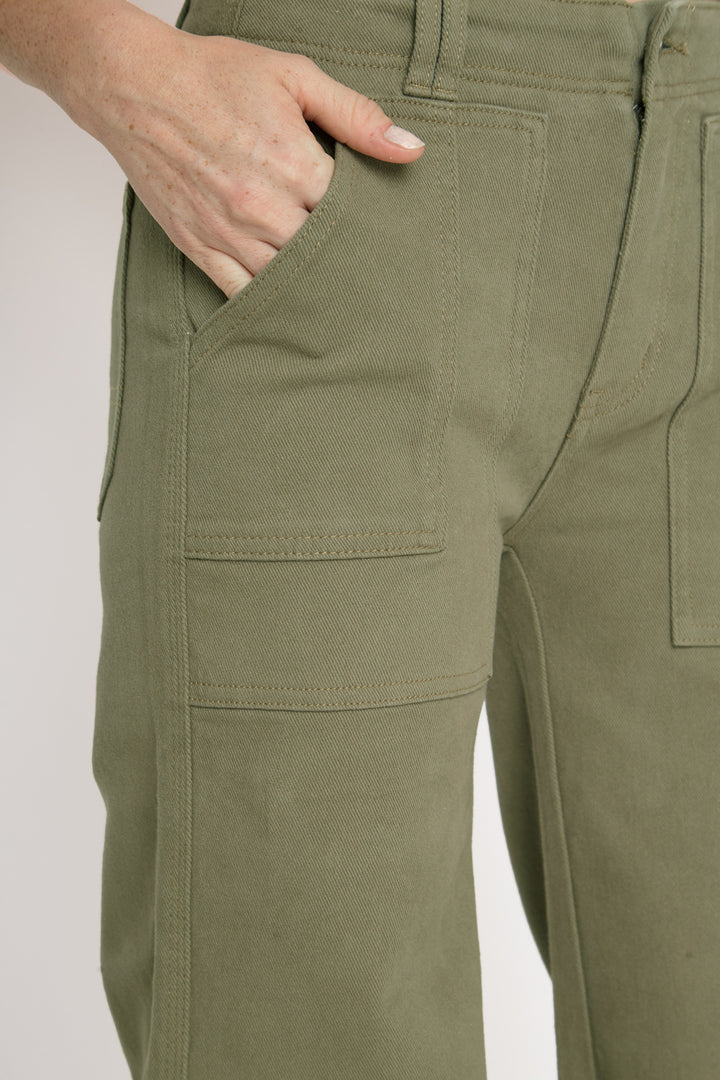 Pantalón Tamarugo Orgánico Verde Mujer