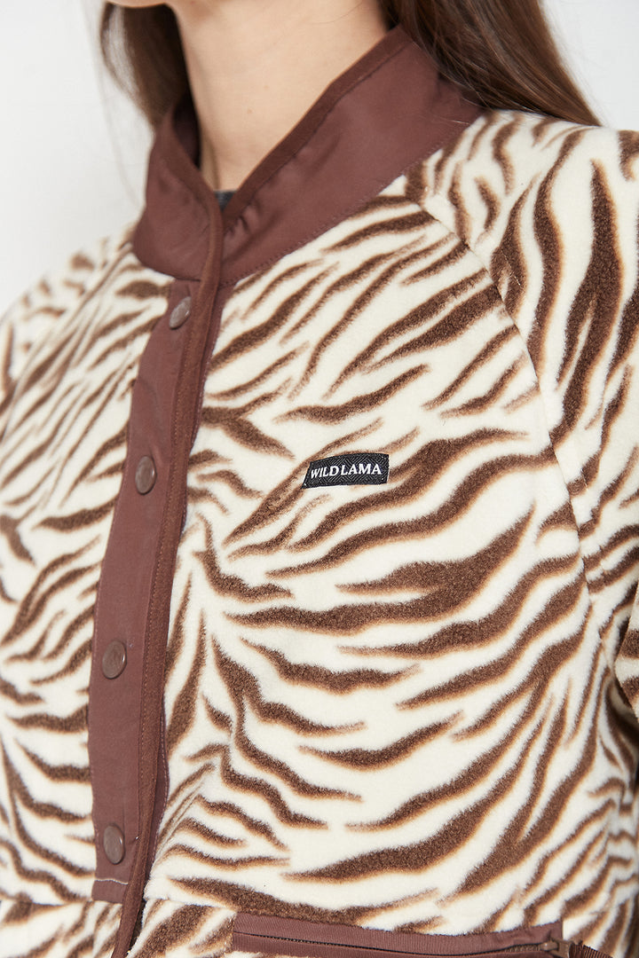 Polar Dias Fleece Reciclado Café Mujer