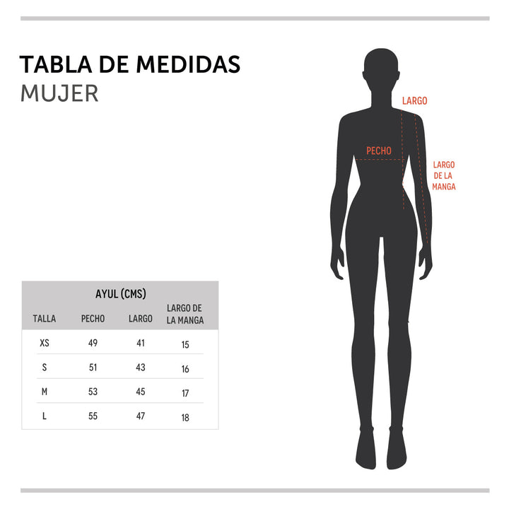 Polera Ayul Orgánica Verde Mujer