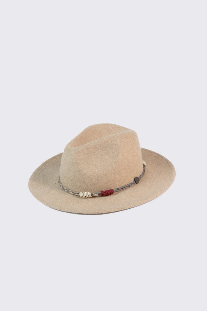 Sombrero Lana Coachella Beige