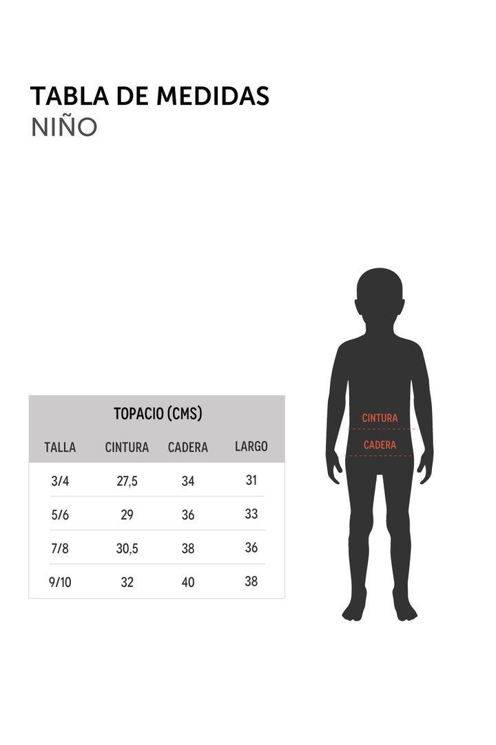 Traje De Baño Topacio Verde Niño