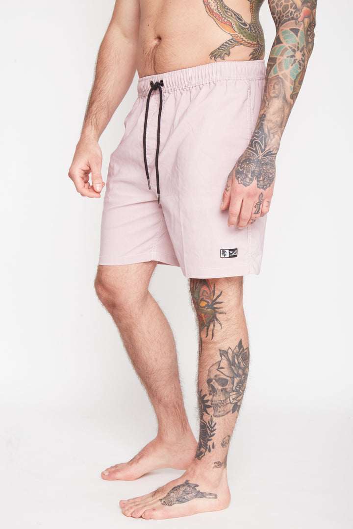 Traje de Baño Acid Solid Rosado Hombre