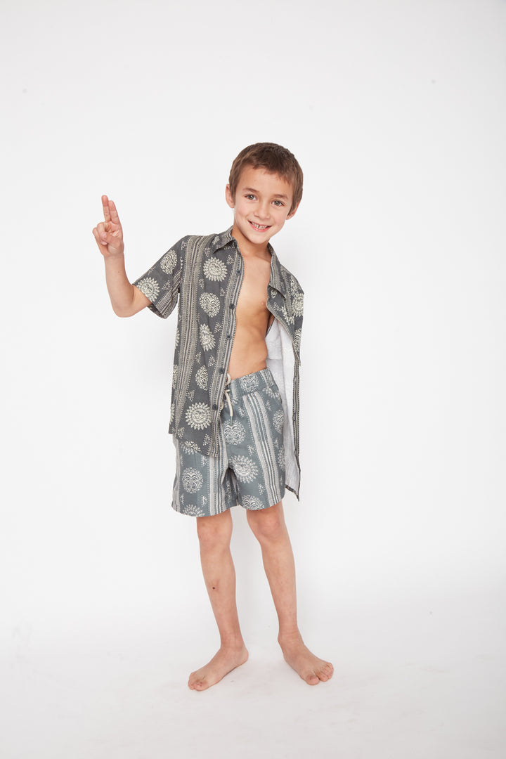 Traje De Baño Topacio Verde Niño