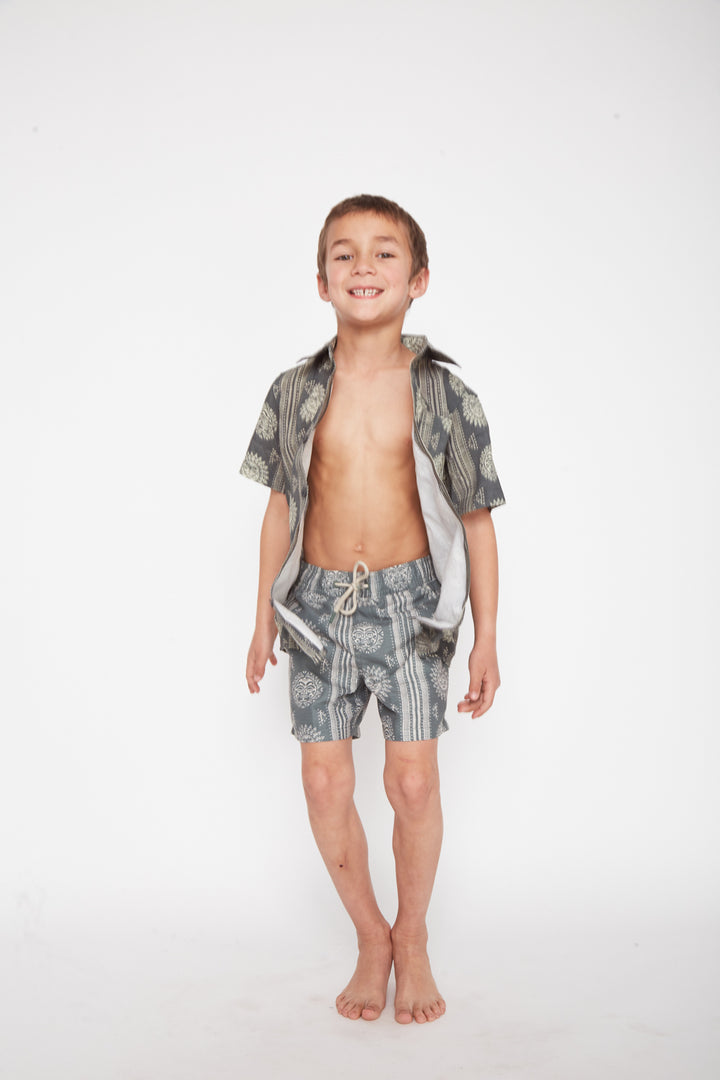 Traje De Baño Topacio Verde Niño