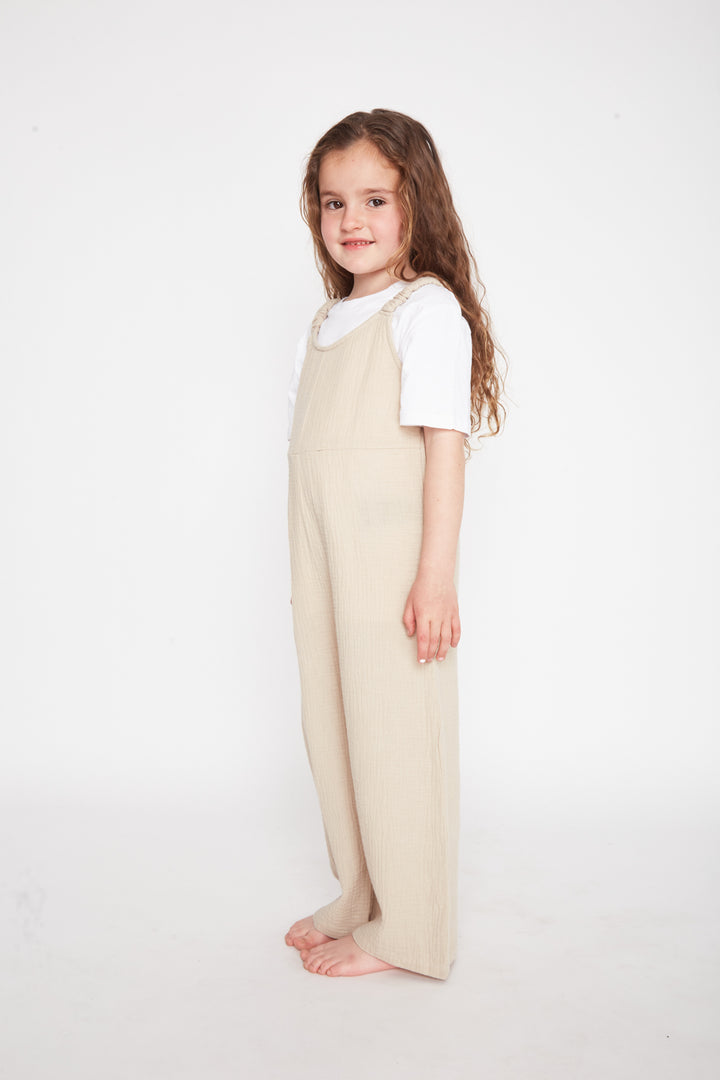 Jardinera Enterito Beige Kids