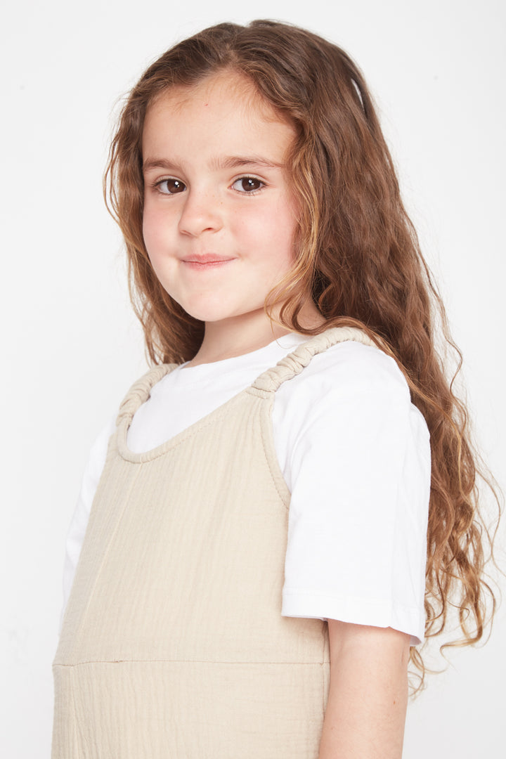 Jardinera Enterito Beige Kids