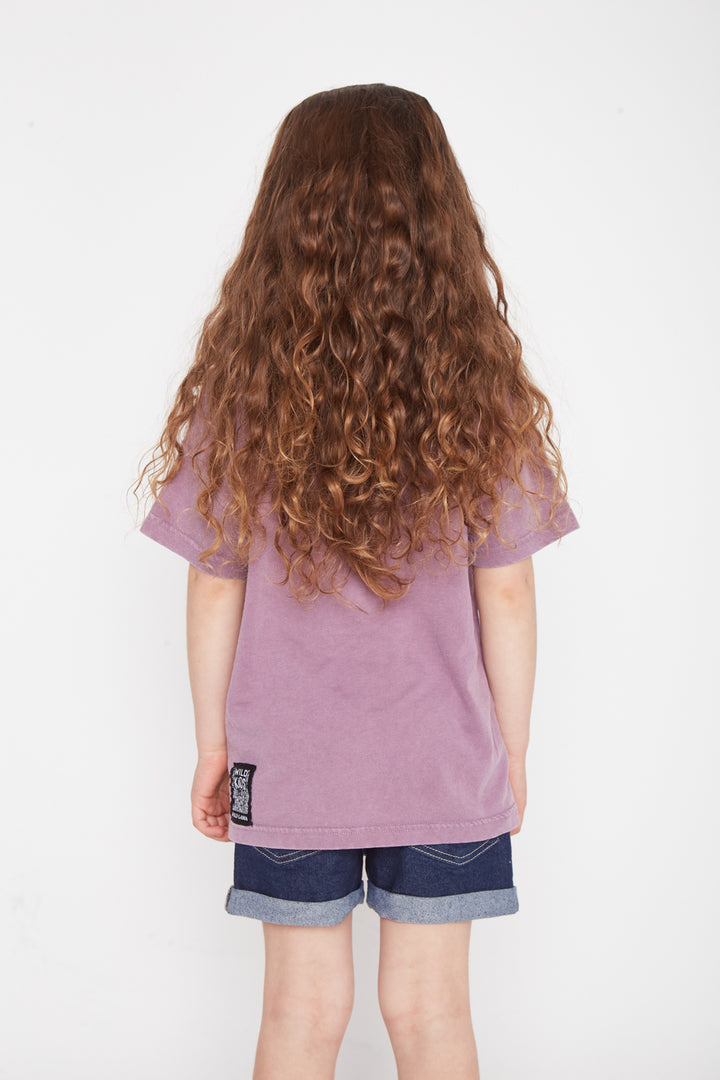 Polera Copiapita Animal Lila Kids