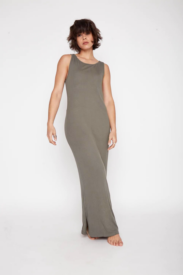Vestido Nopal Sustentable Verde Mujer