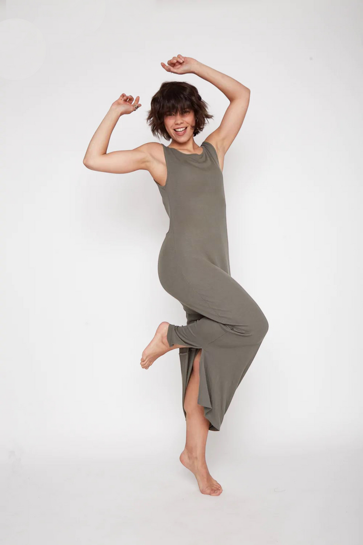 Vestido Nopal Sustentable Verde Mujer