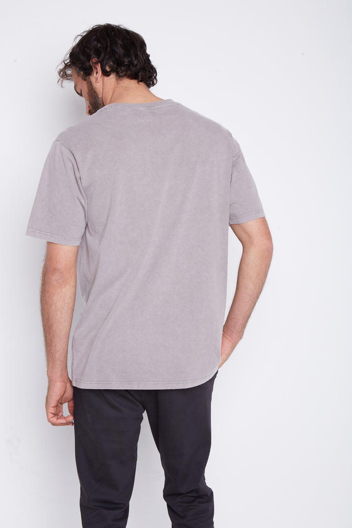 Polera Soles Orgánica Gris Hombre