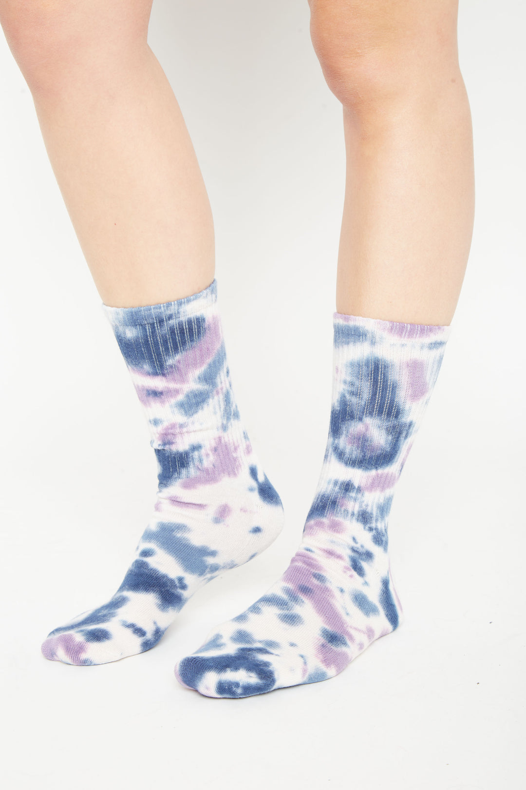 Calcetín Tie Dye Morado Mujer (36 a 40)