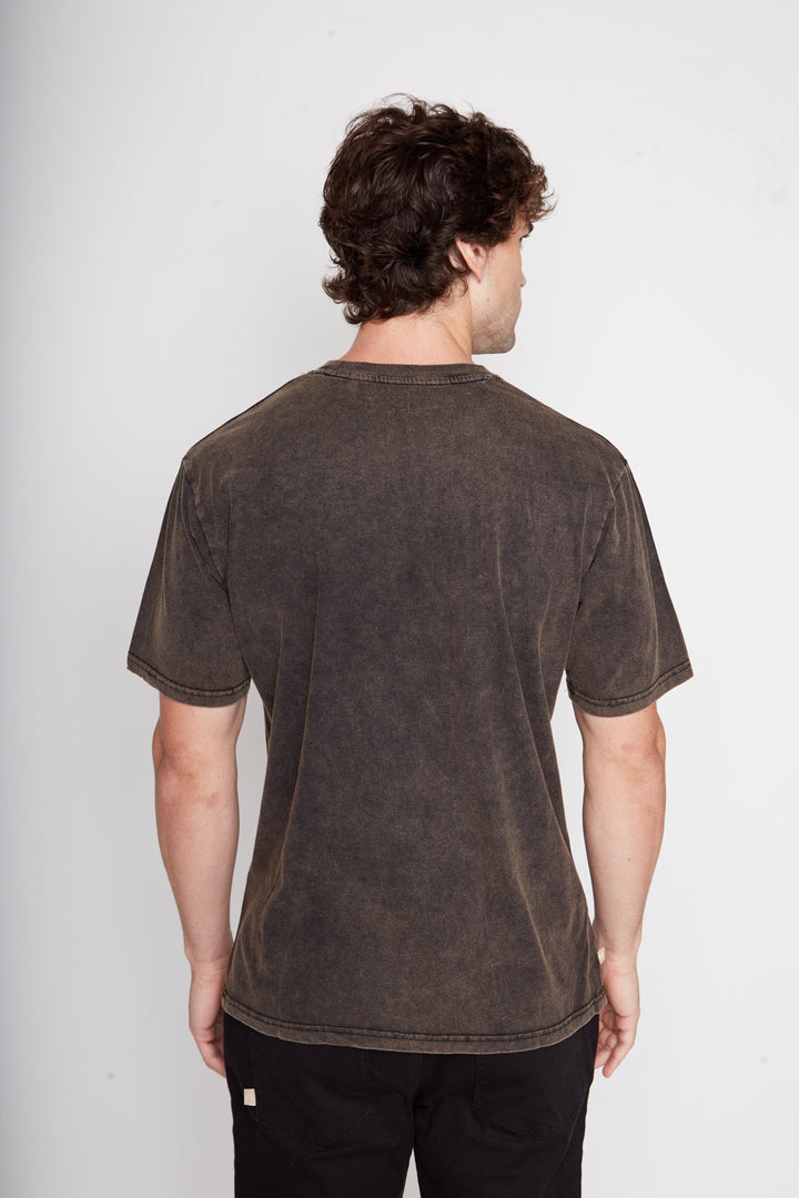 Polera Parques Con Causa Negra Hombre