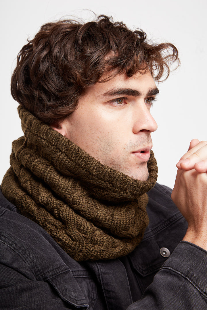 Neckwarmer Viluco Reciclado Cafe
