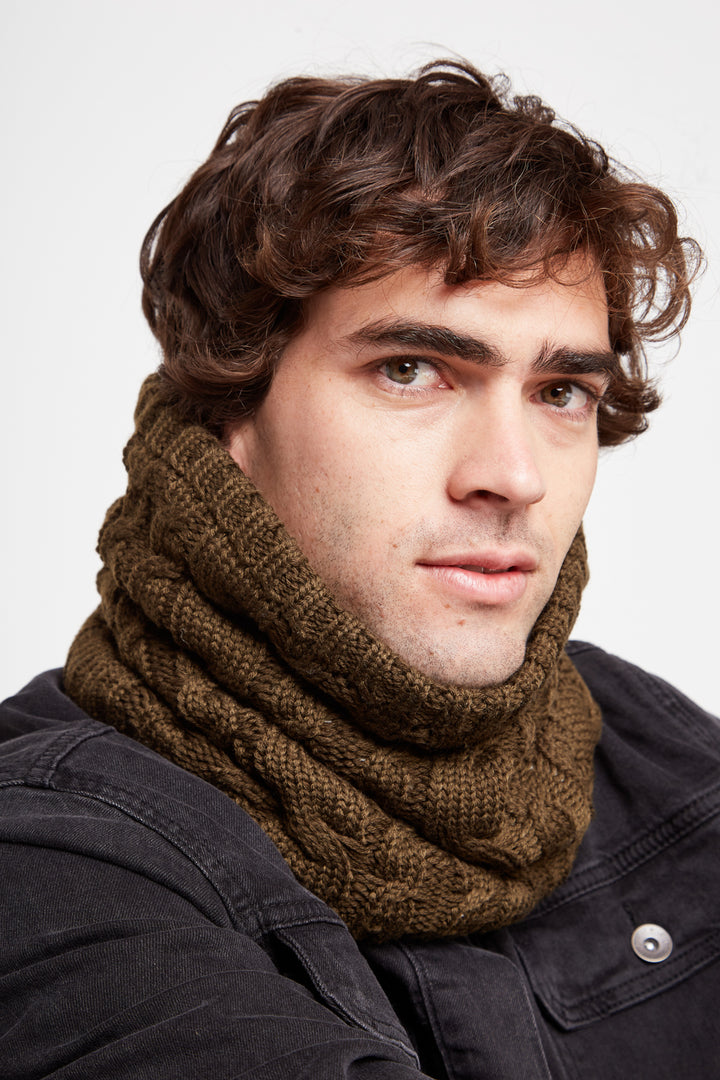 Neckwarmer Viluco Reciclado Cafe