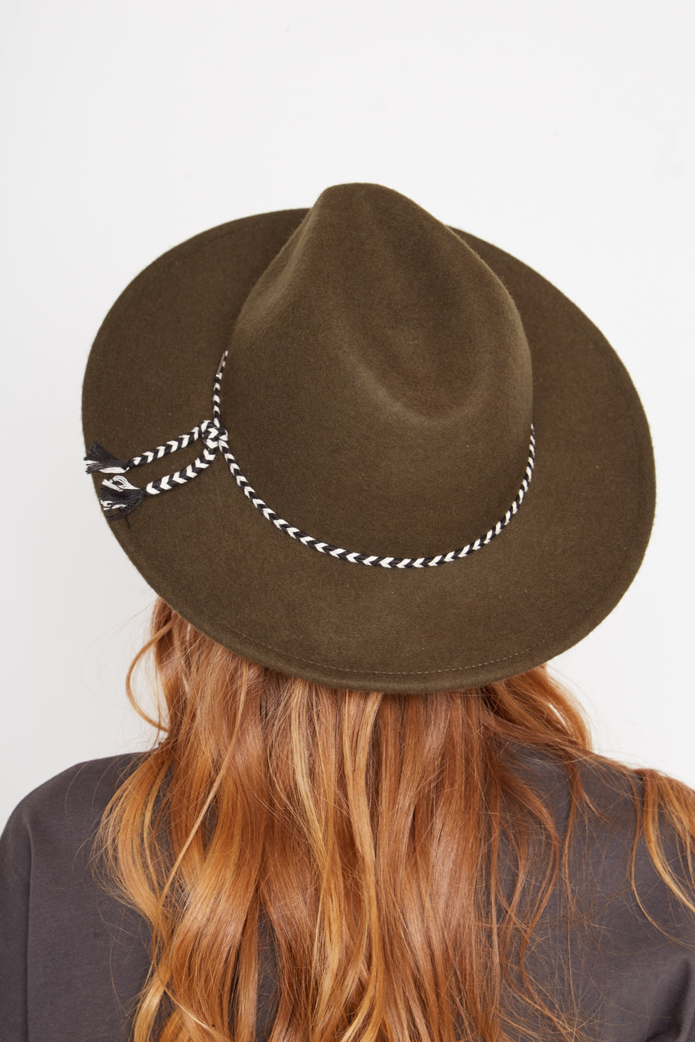 Sombrero Lana Coachella Verde