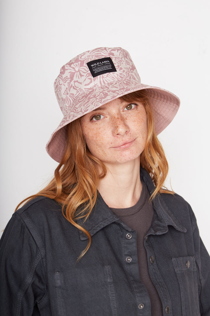Bucket Hav Reversible Print Rosado
