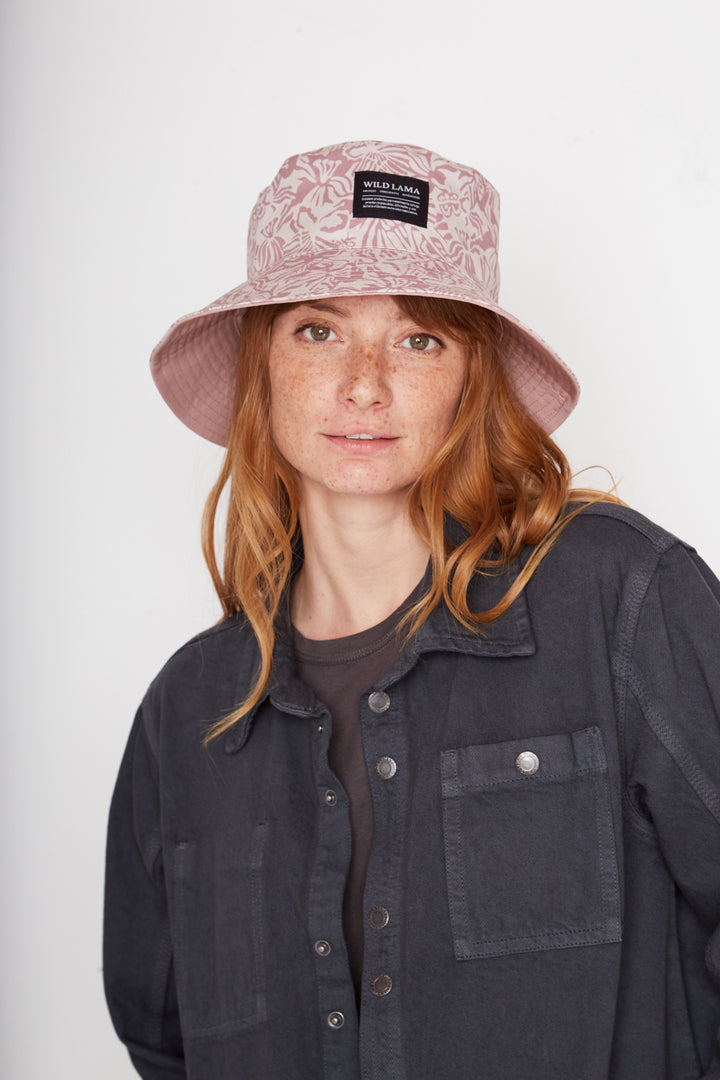 Bucket Hav Reversible Print Rosado