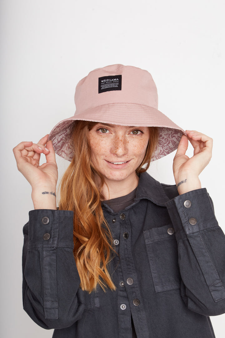 Bucket Hav Reversible Print Rosado