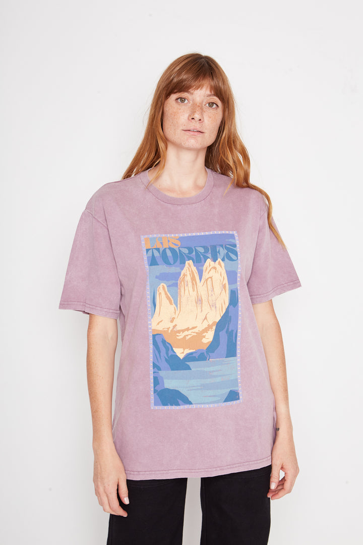 Polera Parques Con Causa Lila Mujer