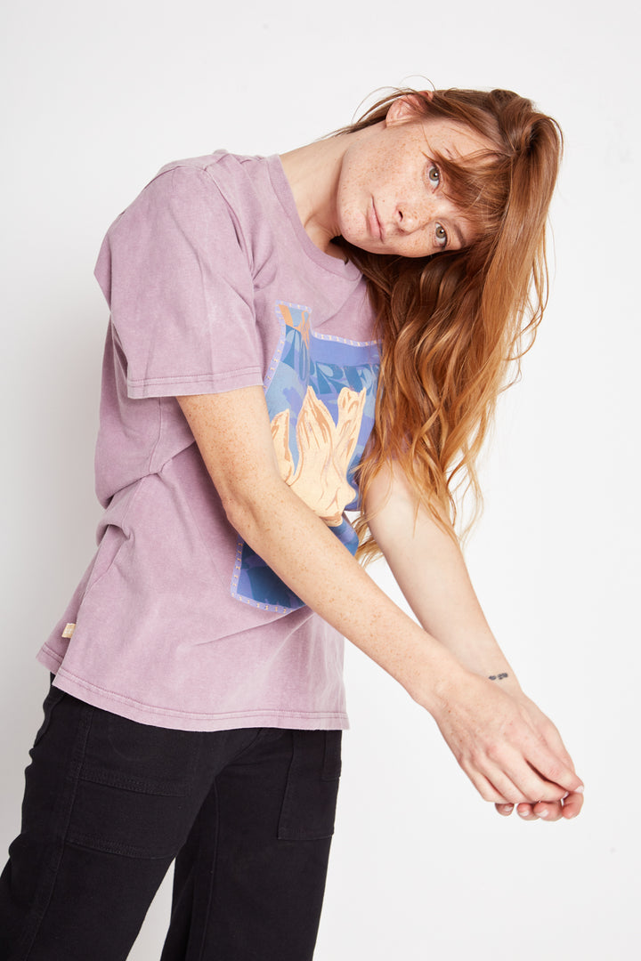 Polera Parques Con Causa Lila Mujer