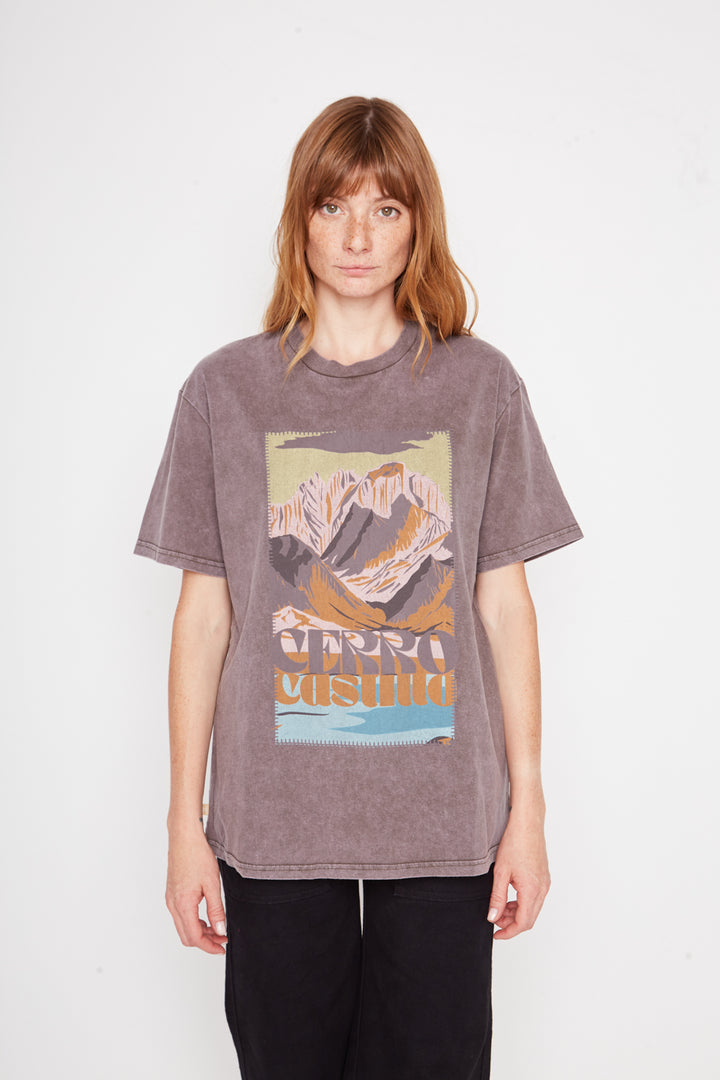 Polera Parques Con Causa Café Mujer