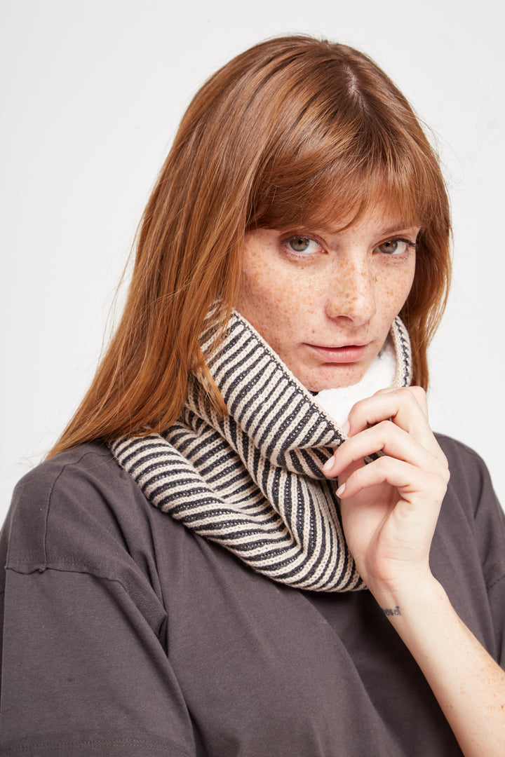 Neckwarmer Sauce Reciclado Negro