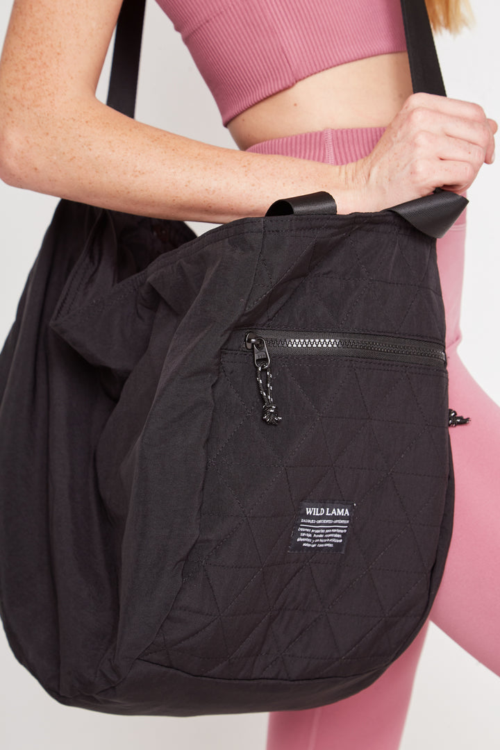 Bolso Comfy Multifuncional Reciclado Negro MOVE