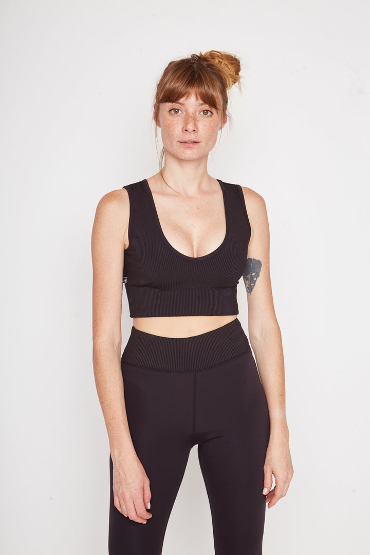 Peto Iris Reciclado Negro Mujer MOVE