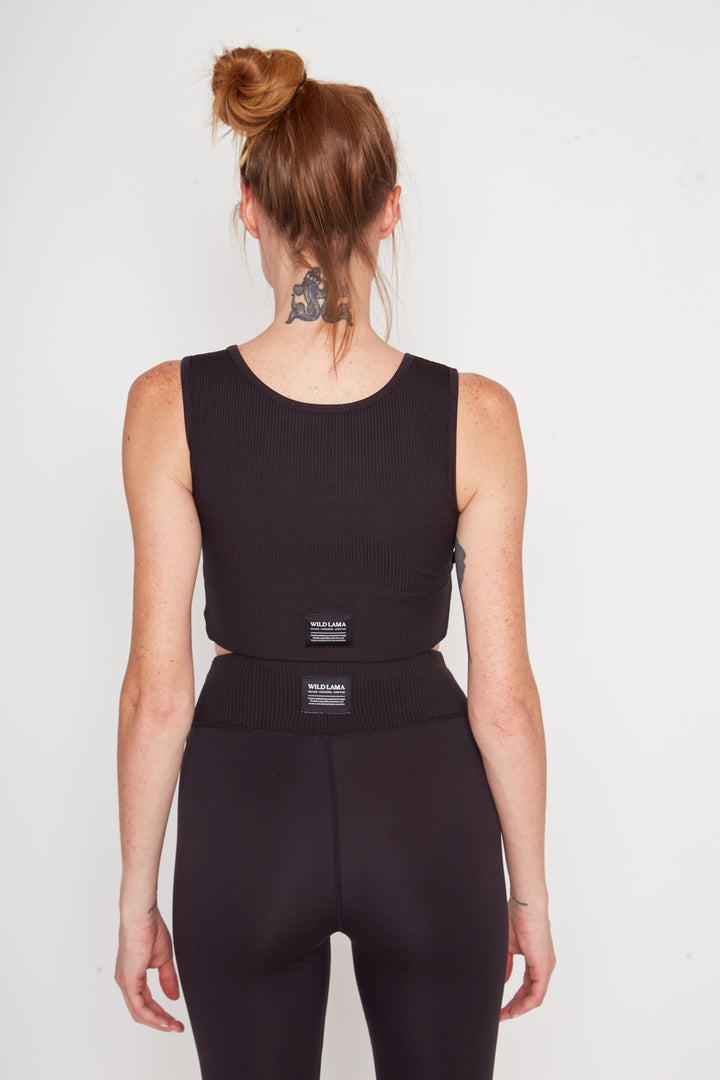 Peto Iris Reciclado Negro Mujer MOVE