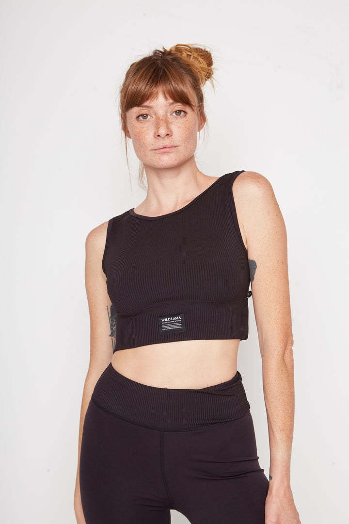 Peto Iris Reciclado Negro Mujer MOVE