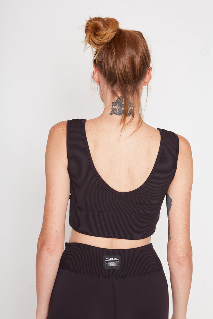 Peto Iris Reciclado Negro Mujer MOVE