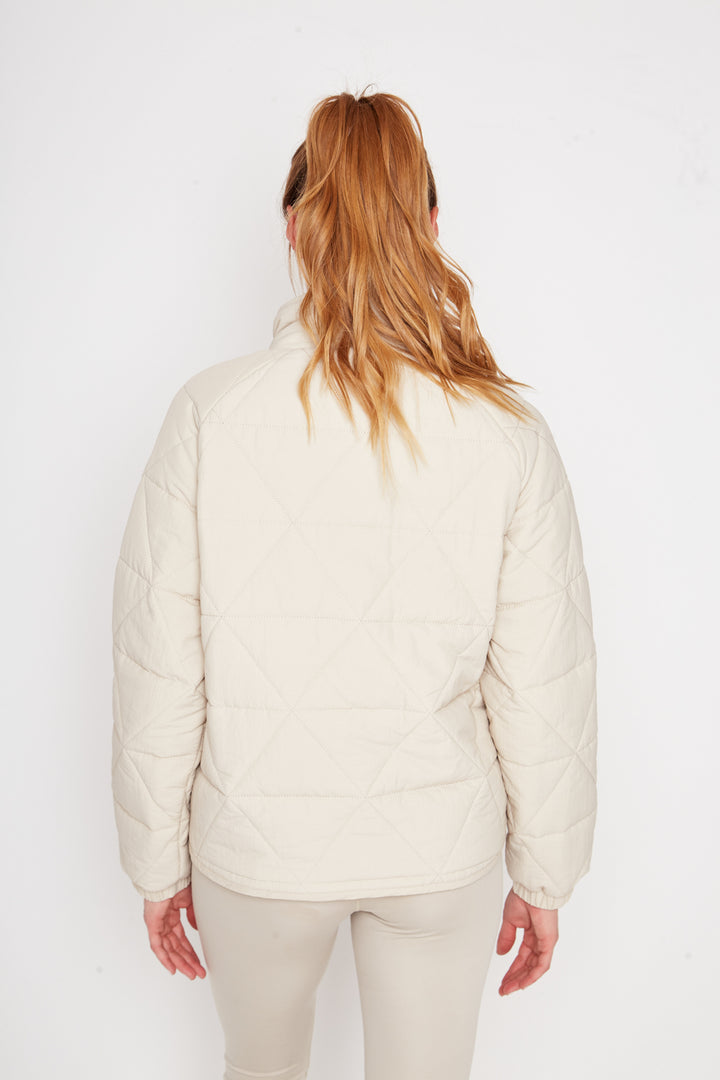 Parka Garo Reciclado Arena Mujer MOVE