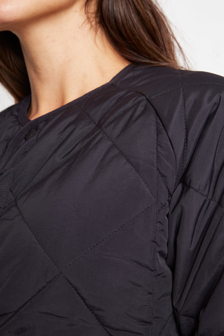 Parka Sauco Reciclada Negra Mujer