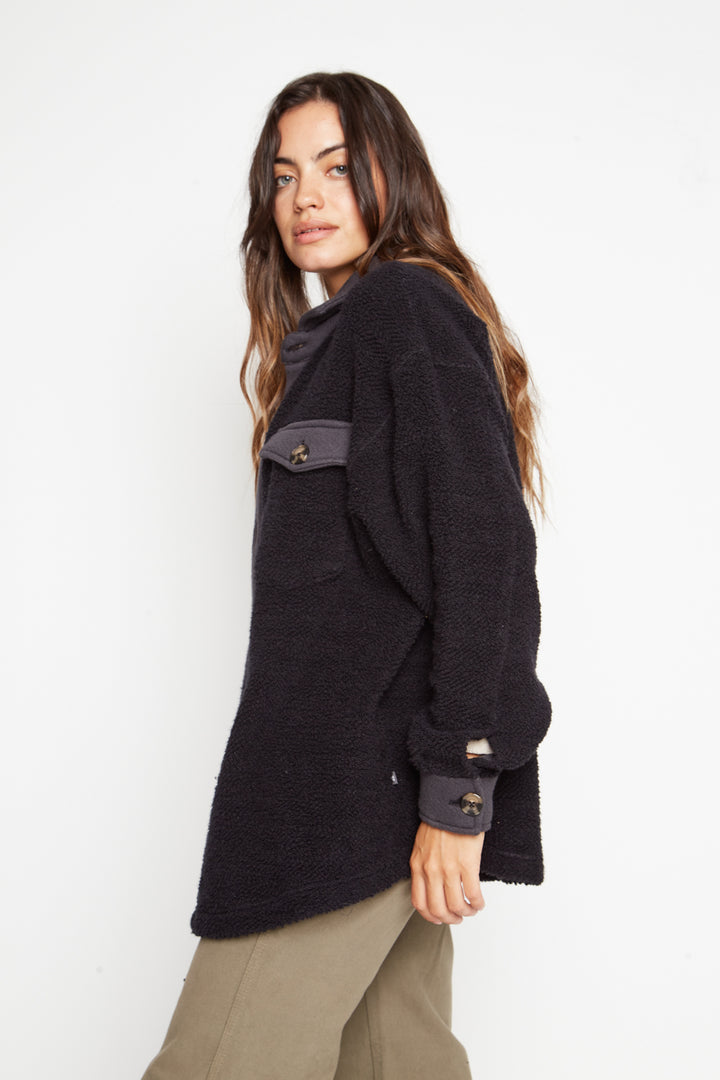 Camisa Belloto Orgánica Negra Mujer