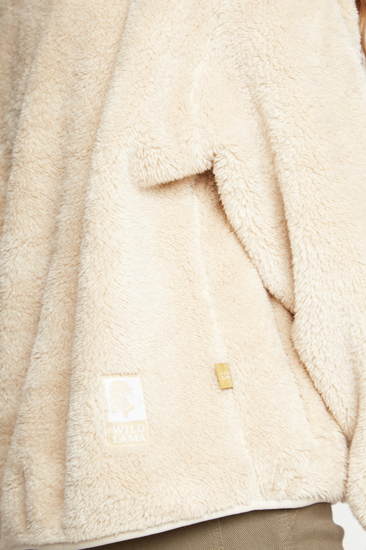 Polar Bruma Shaggy Reciclado Beige Mujer