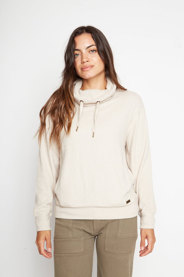 Sweater Estrata Orgánico Beige Mujer