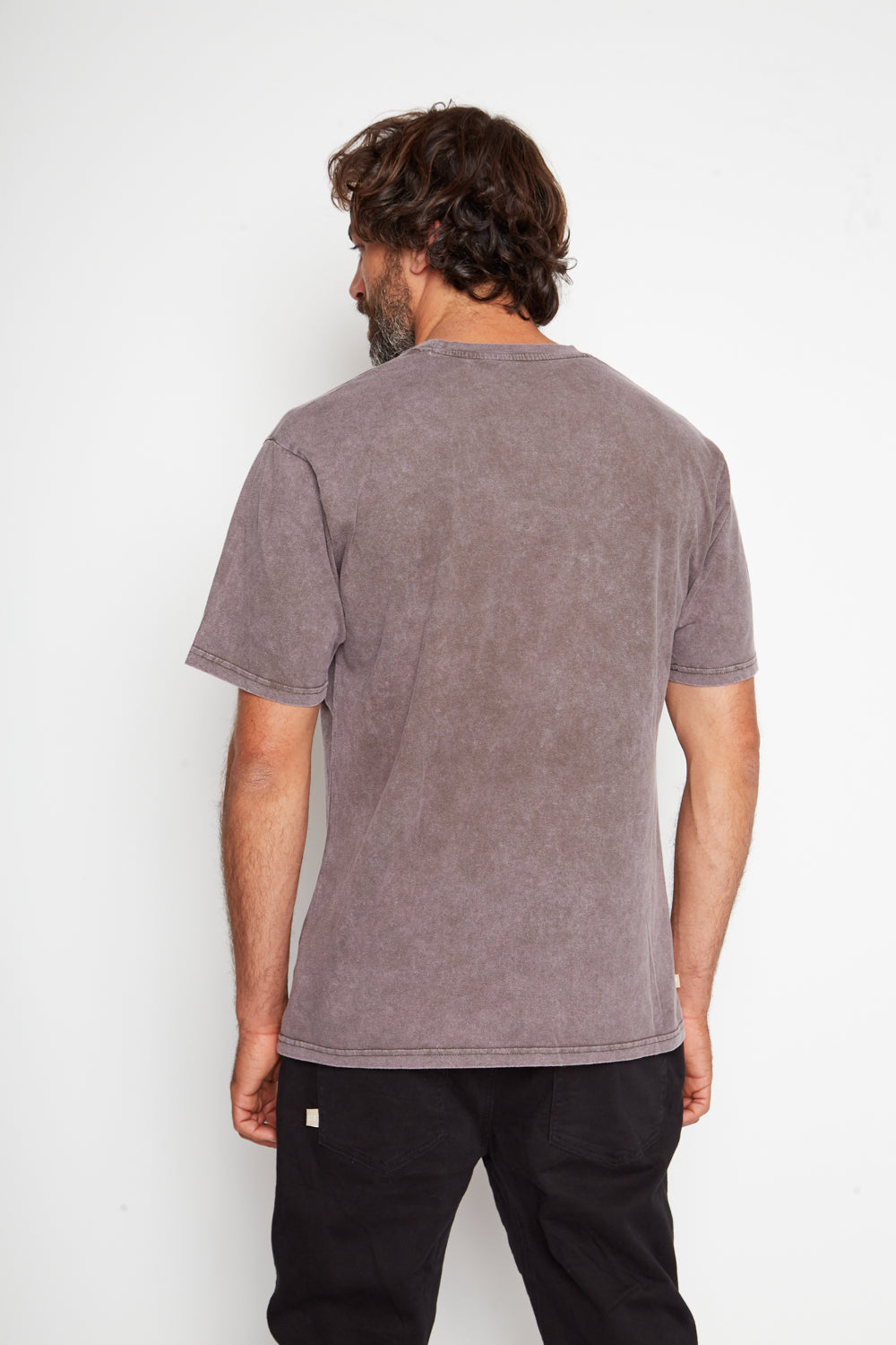 Polera Parques Con Causa Café Hombre
