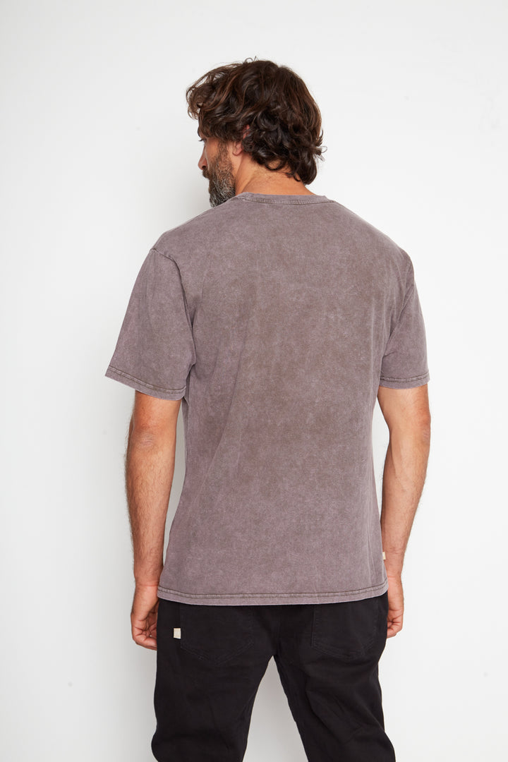 Polera Parques Con Causa Café Hombre