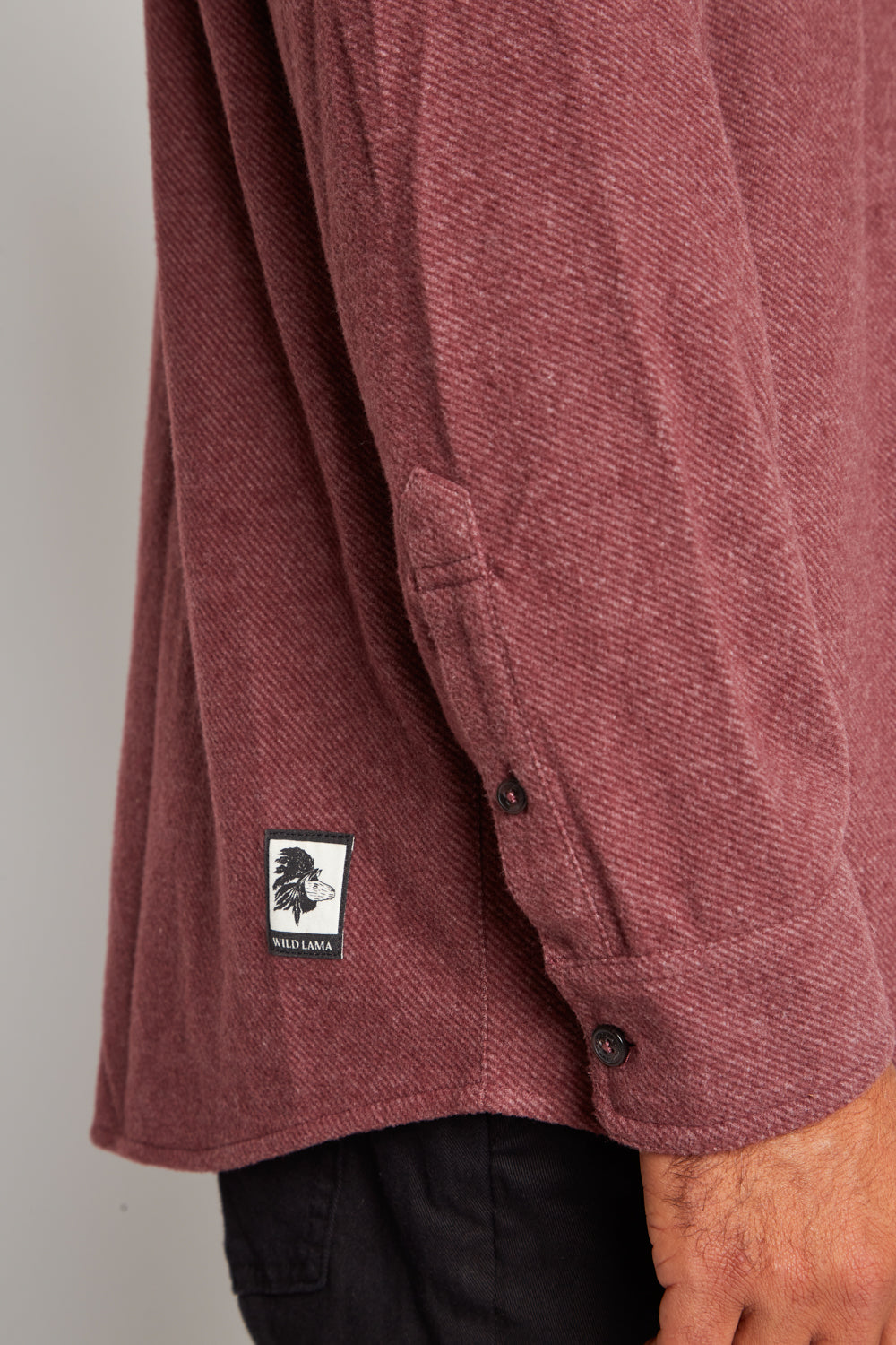 Camisa Notro Reciclada Burdeo Hombre